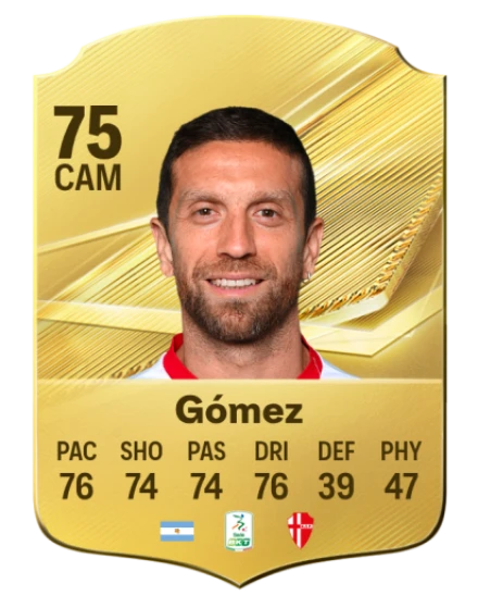 Gómez 75 Common CAM FC 26 card