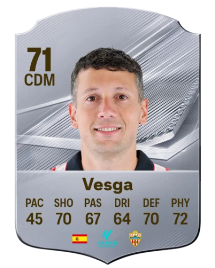 Vesga 71 Silver CDM FC 27 card