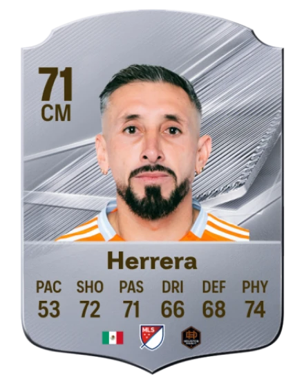 Herrera 71 Common CM FC 26 card