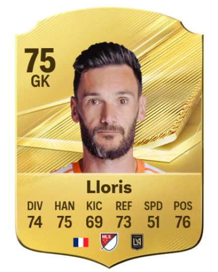 Lloris 75 Common GK FC 26 card