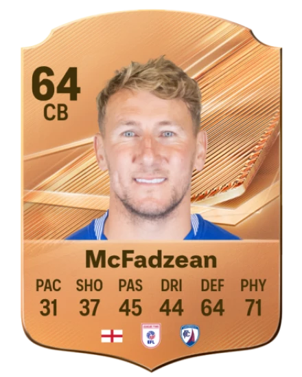 McFadzean 64 Common CB FC 26 card