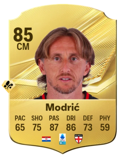 Modrić 85 Common CM FC 26 card