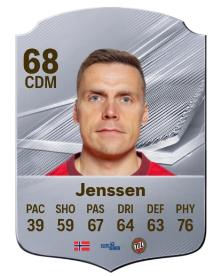 Jenssen 68 Common CDM FC 26 card