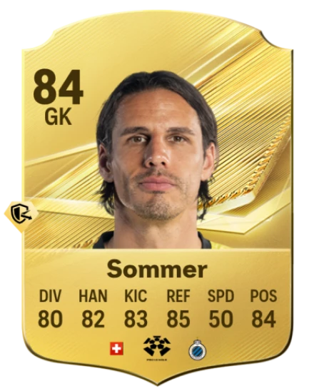 Sommer 84 Common GK FC 26 card