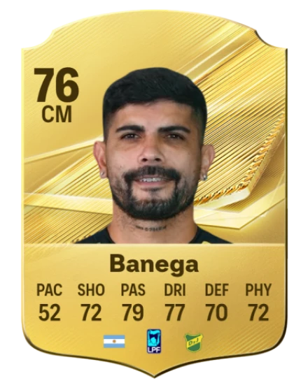 Banega 76 Common CM FC 26 card