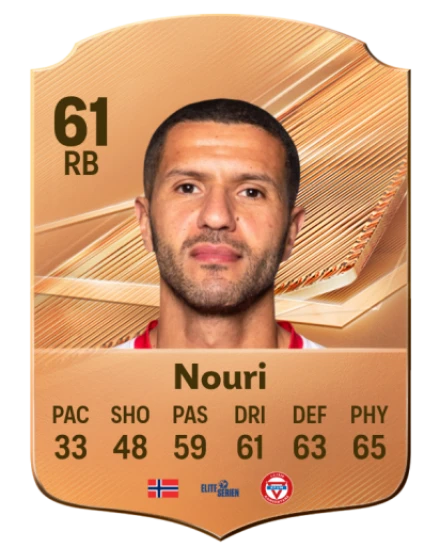 Nouri 61 Bronze RB FC 27 card