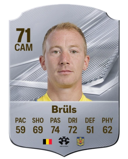 Brüls 71 Common CAM FC 26 card