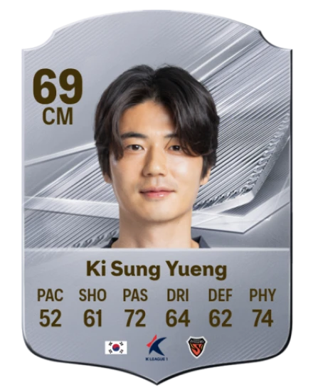 Ki Sung Yueng 69 Common CM FC 26 card
