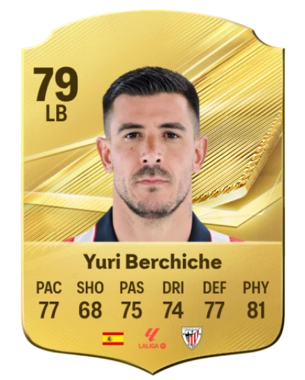 Yuri Berchiche 79 Common LB FC 26 card