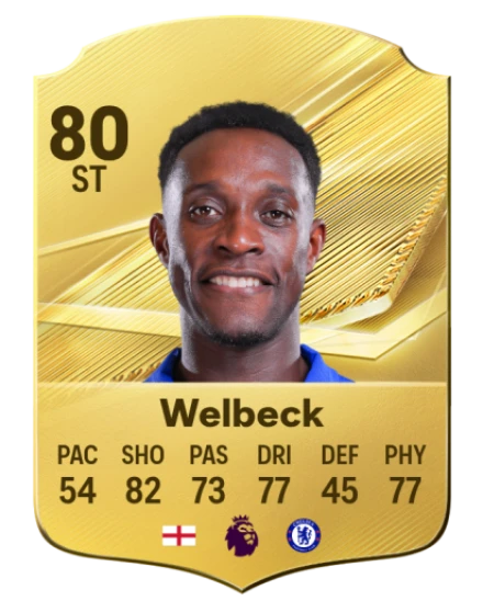 Welbeck 80 Common ST FC 26 card