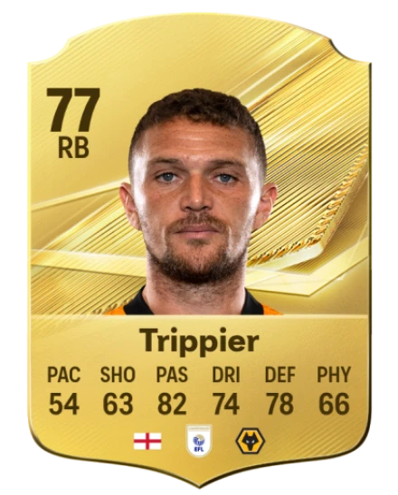 Trippier 77 Common RB FC 26 card