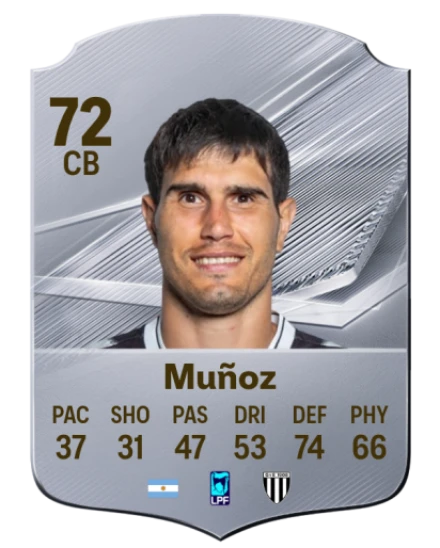 Muñoz 72 Common CB FC 26 card