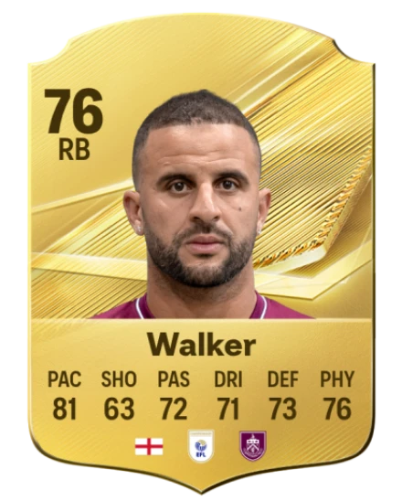Walker 76 Common RB FC 26 card
