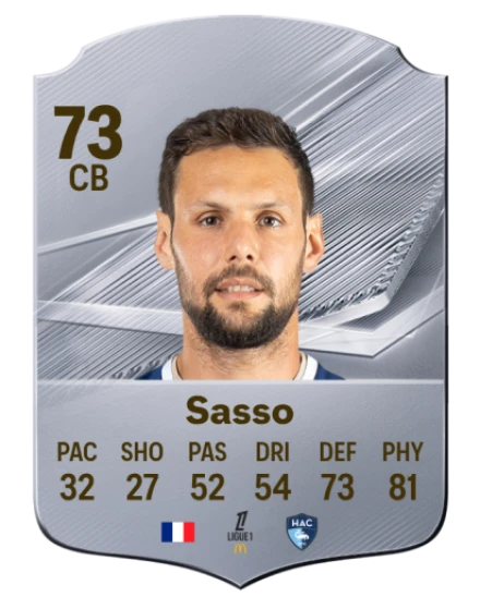 Sasso 73 Common CB FC 26 card