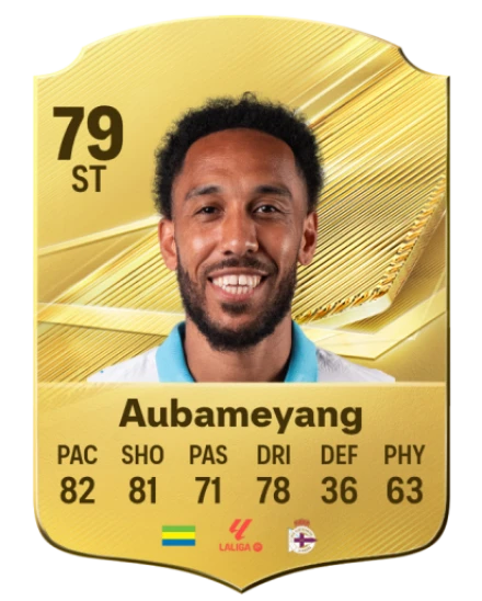 Aubameyang 79 Common ST FC 26 card