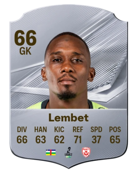 Lembet 66 Common GK FC 26 card