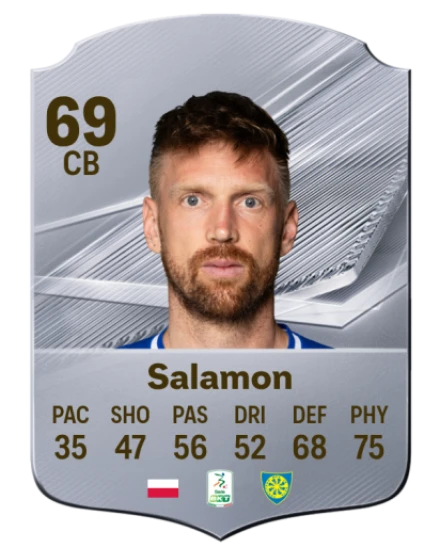 Salamon 69 Rare CB FC 26 card