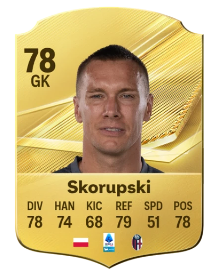 Skorupski 78 Common GK FC 26 card