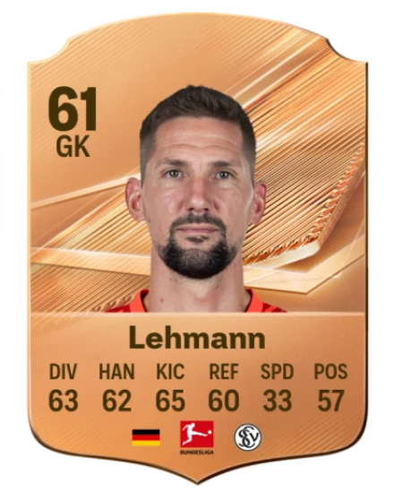 Lehmann 61 Bronze GK FC 27 card