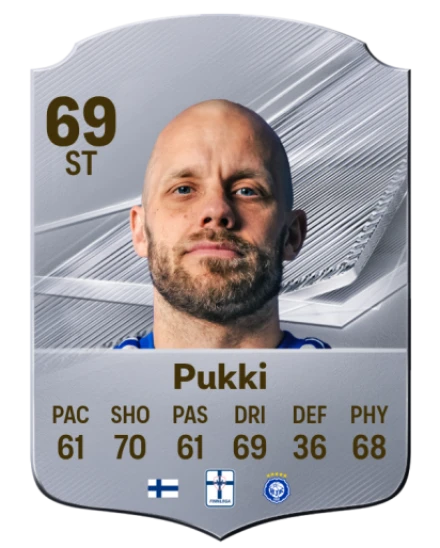 Pukki 69 Common ST FC 26 card