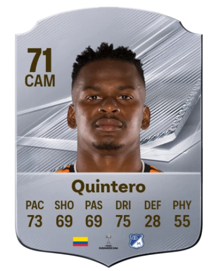 Quintero 71 Common CAM FC 26 card