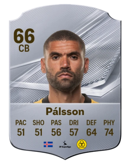 Pálsson 66 Common CB FC 26 card