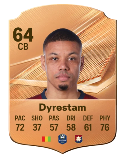Dyrestam 64 Common CB FC 26 card