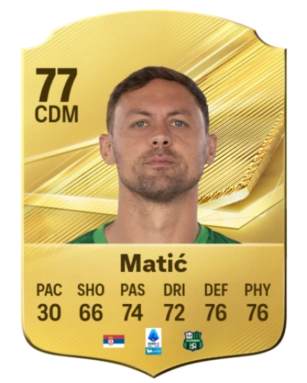 Matić 77 Common CDM FC 26 card