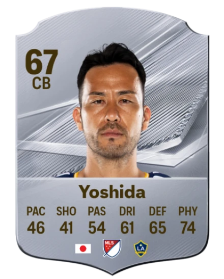 Yoshida 67 Silver CB FC 27 card