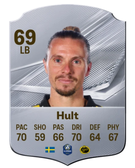 Hult 69 Common LB FC 26 card