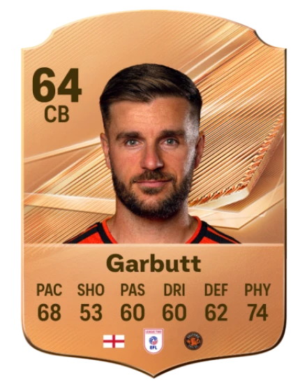 Garbutt 64 Bronze CB FC 27 card