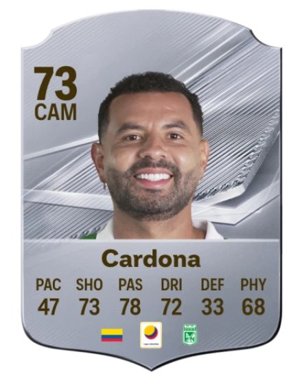 Cardona 73 Common CAM FC 26 card