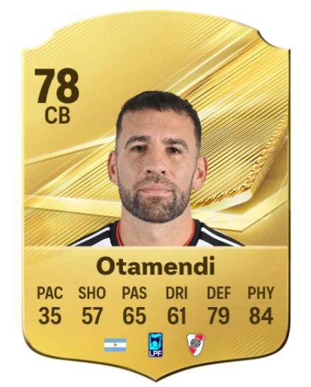Otamendi 78 Common CB FC 26 card