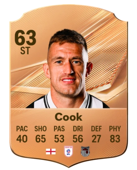 Cook 63 Common ST FC 26 card