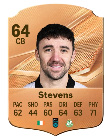 Stevens 64 Common CB FC 26 card