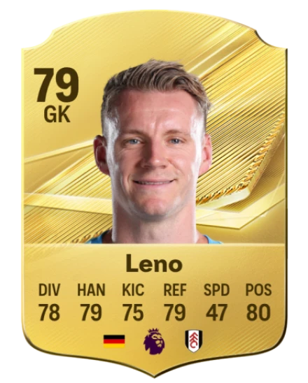 Leno 79 Common GK FC 26 card
