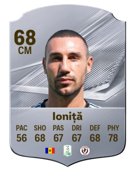 Ioniță 68 Common CM FC 26 card