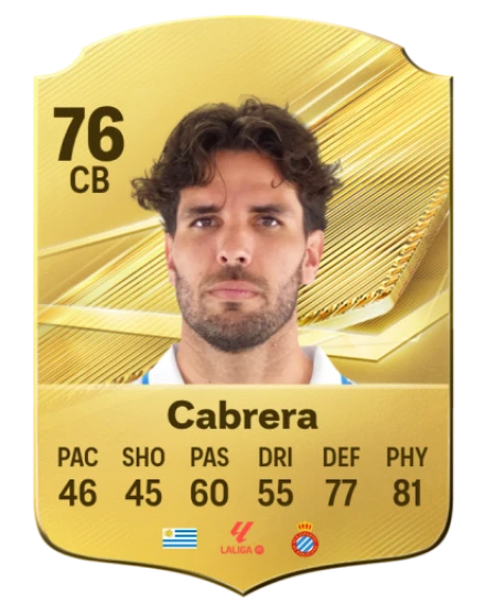 Cabrera 76 Common CB FC 26 card