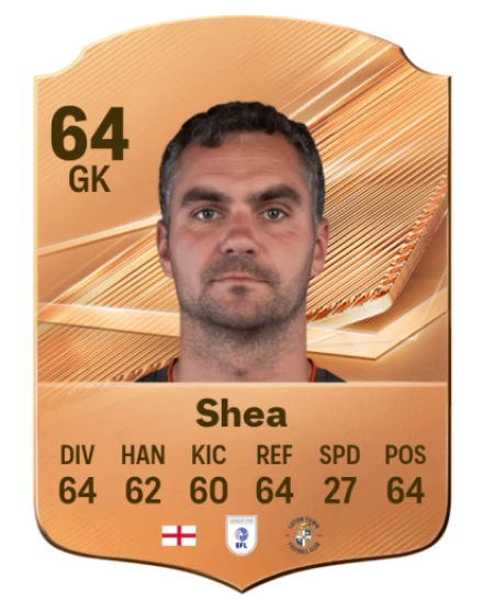 Shea 64 Bronze GK FC 27 card