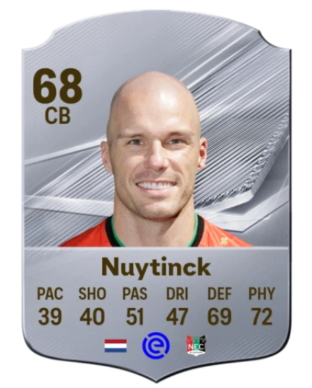 Nuytinck 68 Silver CB FC 27 card