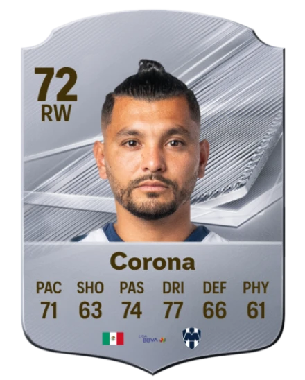 Corona 72 Common RW FC 26 card