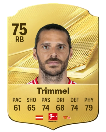 Trimmel 75 Common RB FC 26 card