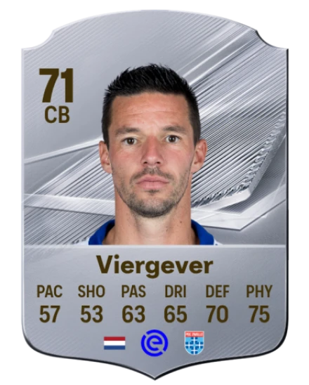 Viergever 71 Common CB FC 26 card