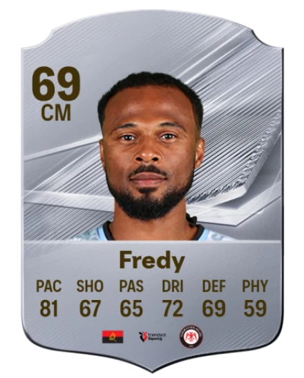 Fredy 69 Common CM FC 26 card