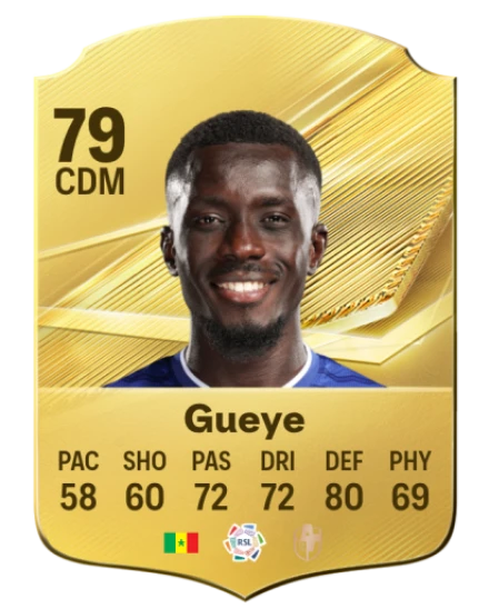 Gueye 79 Common CDM FC 26 card