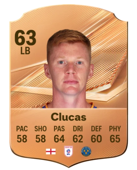 Clucas 63 Rare LB FC 26 card
