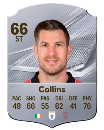 Collins 66 Silver ST FC 27 card