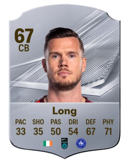 Long 67 Common CB FC 26 card
