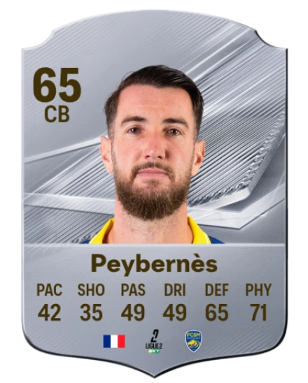 Peybernès 65 Common CB FC 26 card