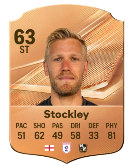 Stockley 63 Common ST FC 26 card